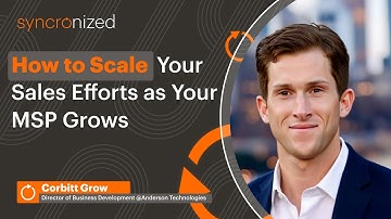 Evolving Your MSP Sales Strategy: From Projects to Recurring Revenue | Syncronized Podcast