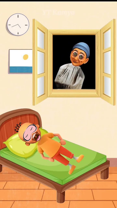 Ada hantu di balik jendela #kartun