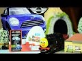KINDER SURPRISE Mini Cooper Eggs delivery by Thomas Train