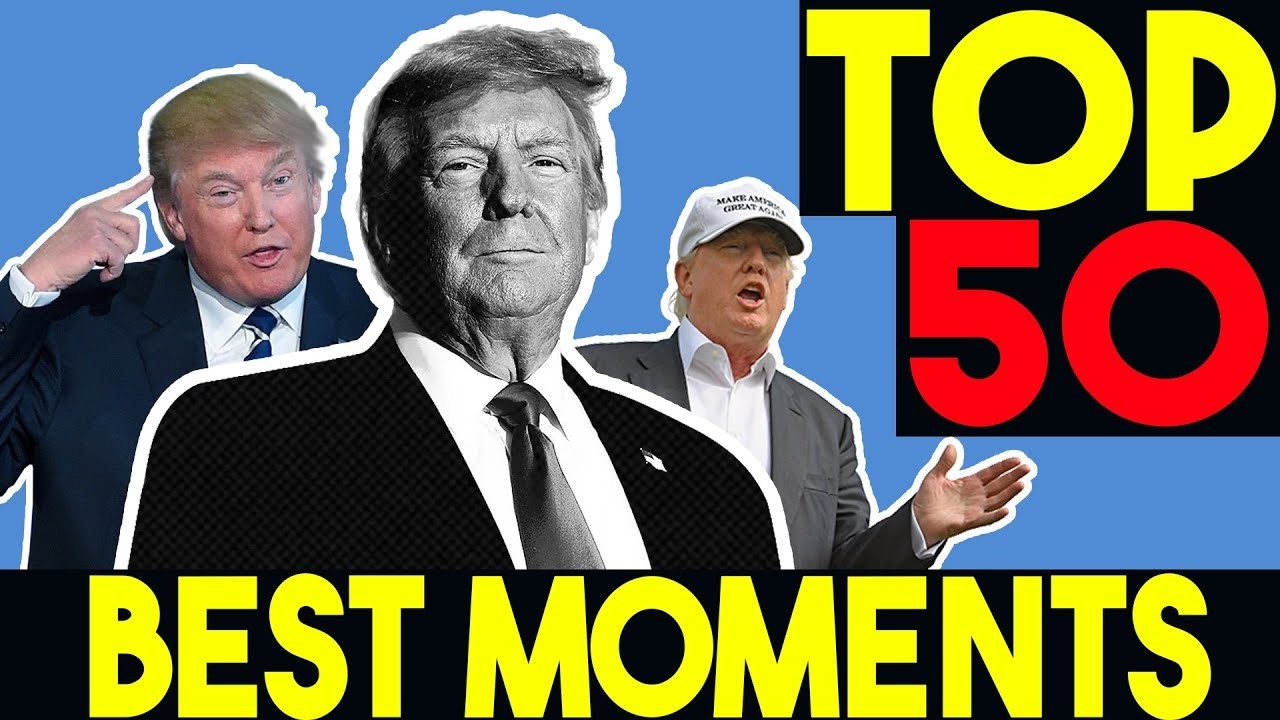 Trump Fun Top 50: Funniest Donald Trump Moments (Compilation) - YouTube