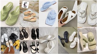 TOP 50 EXTRA SOFT COMFORT FOOTWEAR FOR LADIES / SANDALS  SHOES SLIPPERS / HIGH HEELS WEDGES CHAPPAL