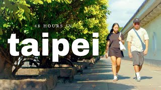 Travel vlog - 2 Days in Taipei 🇹🇼 Perfect 48-Hour Itinerary Travel Vlog: Cafés, Night Market & Local Eats