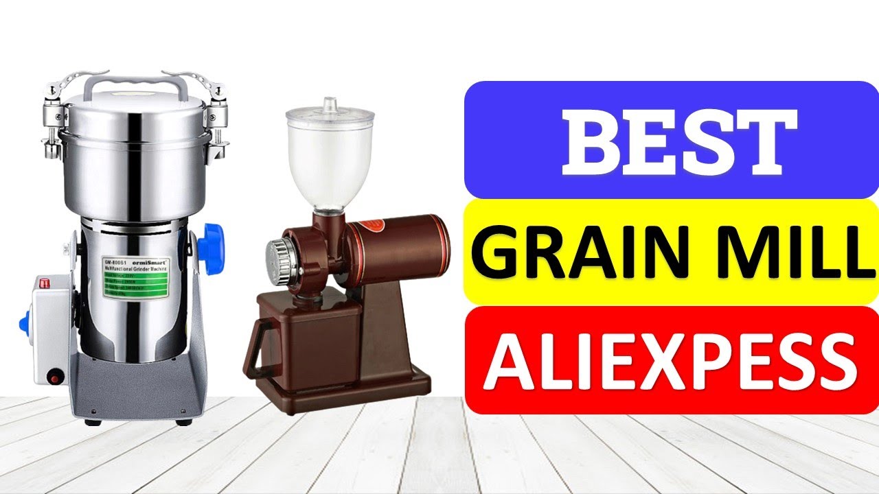 BioloMix 800g Electric Grain Grinder Mill, Spices Cereals Coffee