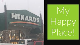 Menards Trip | Garden odds and ends