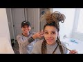 Taking Out My Box Braids With My Mom! + Q&A