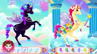 Unicorn Fashion Dress Up - Baby Games Videos