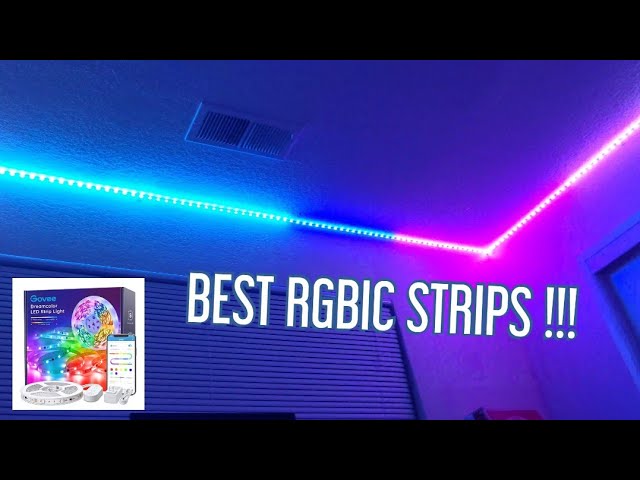 BEST LED Strips  Govee RGBIC strips music synced!! 