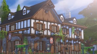 Travellers Rest Inspired TAVERN 🛌 | For Rent (noCC) TheSIMS4 | Stop Motion