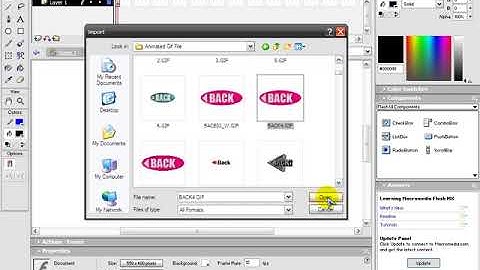 45 Animated GIF Button