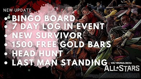 TWD: All Stars New Update and Events!!! (27Sep22)