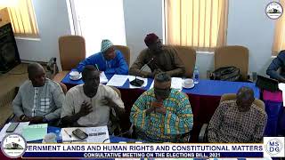 JOINT COMMITTEE ON REGIONAL GOVERNMENT LANDS AND HUMAN RIGHTS AND CONSTITUTIONAL MATTERS