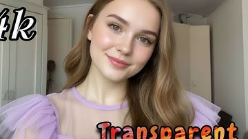 TransparentLingerie 4K| Micro Bikini, See-through 4K | Shein Try -On Haul Lingerie 2025