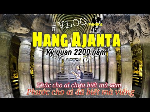 ☸️Huyền bí hang động PHẬT GIÁO 2.000 năm tuổi ít người biết - AJANTA