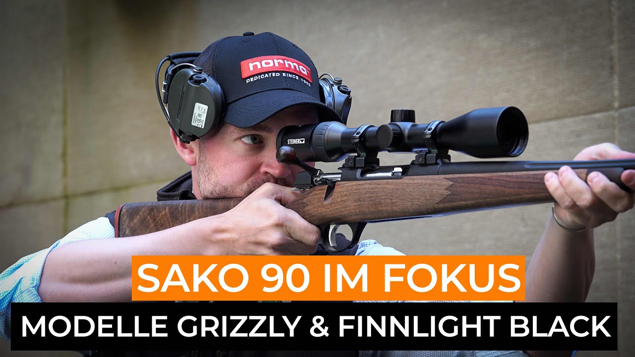 Sako 90 Grizzly & Finnlight Black - Ein Blick auf Präzision & Leistung
