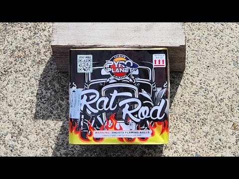Lab Rat Firework Rat Rod by Pyro Planet Fireworks 350g - YouTube
