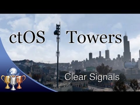 Vídeo: Watch Dogs: CtOs Towers, Ubicaciones, Clear Signals, Trofeo, Logro