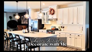 🍁NEW! FALL KITCHEN DECORATE WITH ME 2023