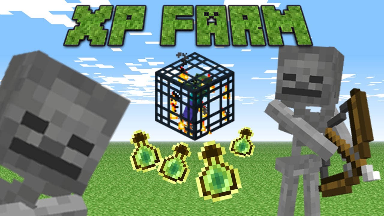 How to make a Skeleton XP Farm 1.6! | Mineoholic Server EP ...