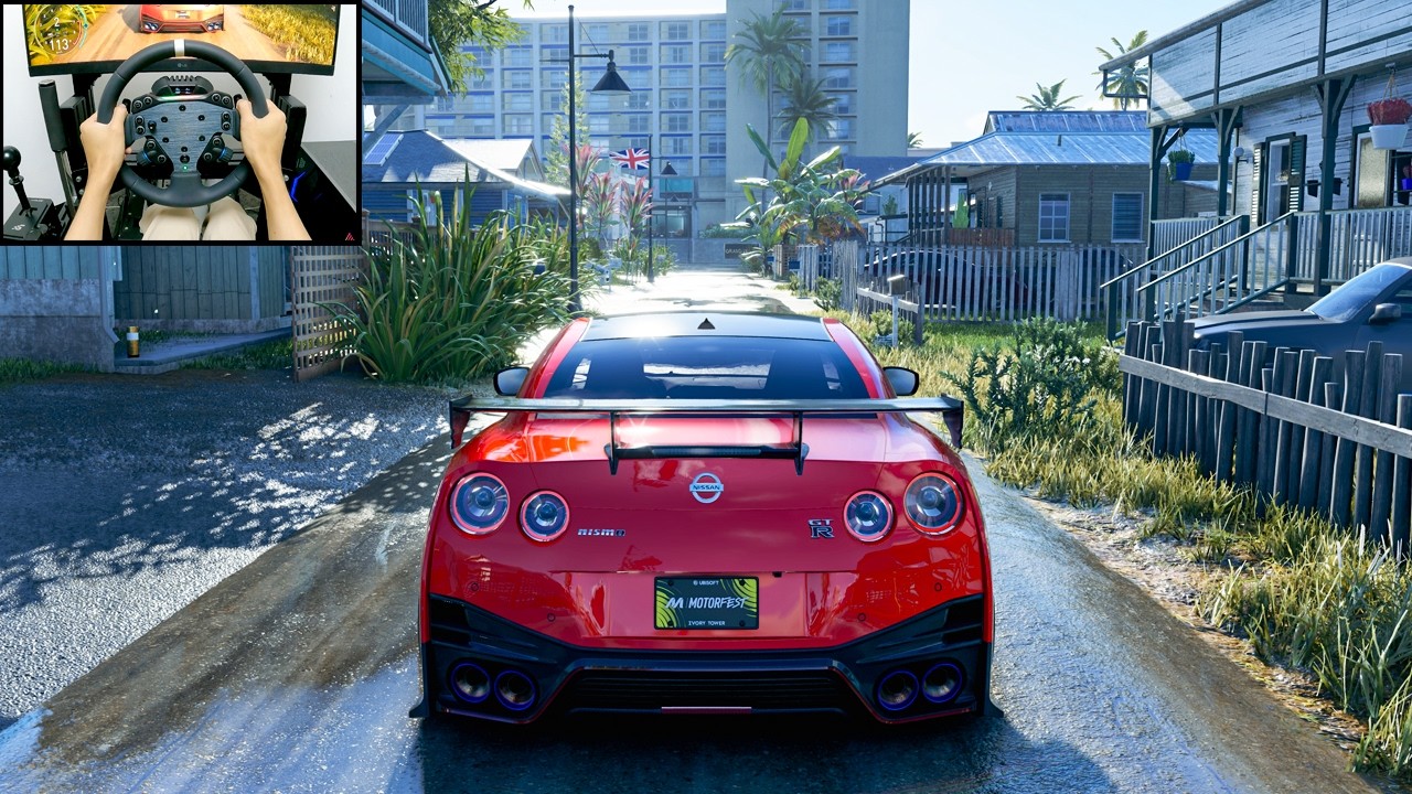 Nissan GTR R35 Nismo - The Crew Motorfest | Logitech RS50 gameplay