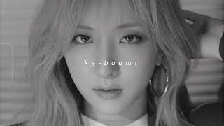 hyolyn, wjsn - ka-boom! (slowed + reverb)