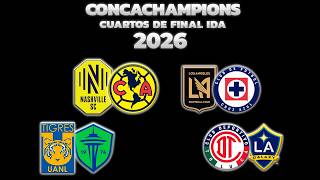 Schedules, channels and dates to watch the first leg of the 2026 CONCACAF Champions League quarte... Content