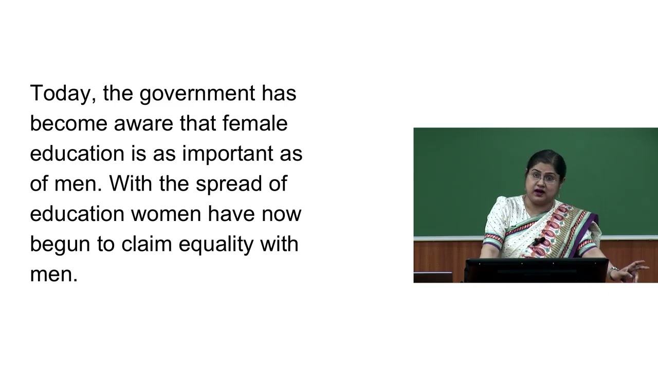 M13 L1: Социальное отношение к образованию девочек