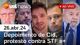 Uol News 1ª Edição Com Fabíola Cidral Josias Maierovitch Aguirre E Madeleine Íntegra 26 04