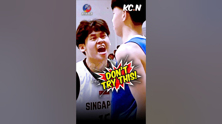 DON'T TRY THIS against Filipino Basketball! GILAS U16 vs Singapore!