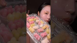 Just me and my frozen gummy bears🍬🧸✨