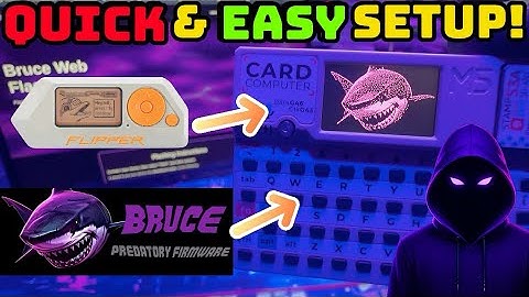 Fastest & Easiest Way to Flash M5Stack Cardputer w/ Bruce Firmware (Pen Testing Setup in 1 Minute!