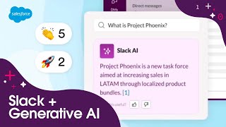 Boost Productivity with Generative AI in Slack | Dreamforce 2023 | Salesforce