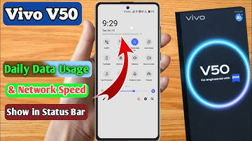 how to show daily data usage in vivo v50 | vivo v50 Show daily data usage