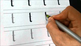Blackletter script –  Lowercase t