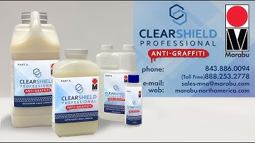 Marabu ClearShield Professional Anti-Graffiti Mixing and Application Guide