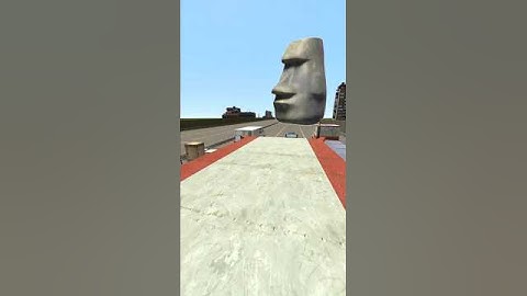 Moai And Police Vehicle Chasing On Road Nextbots Gmod