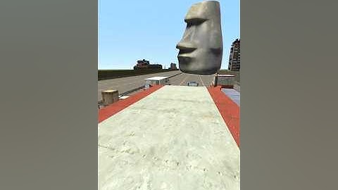 Moai And Police Vehicle Chasing On Road Nextbots Gmod