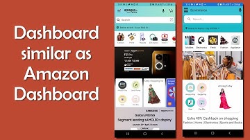 Dashboard Similar as Amazon Dashboard using Xamarin form