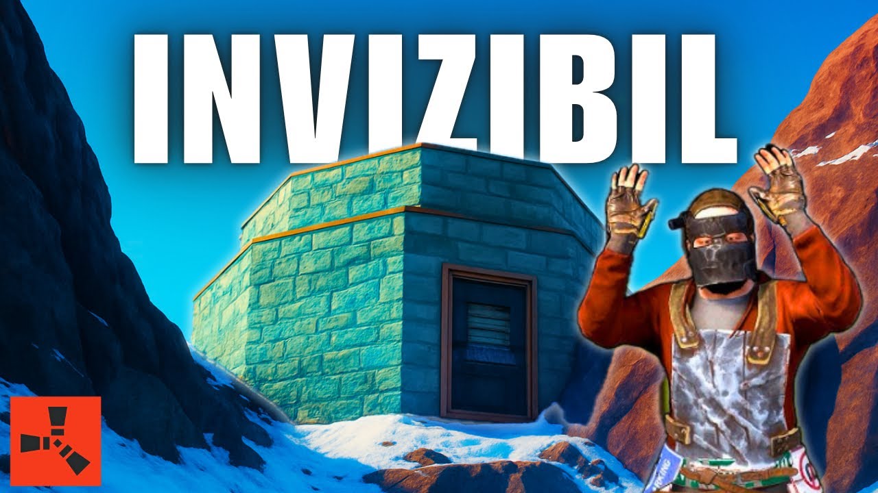 Am construit o Baza Invizibila in Vanilla Rust...