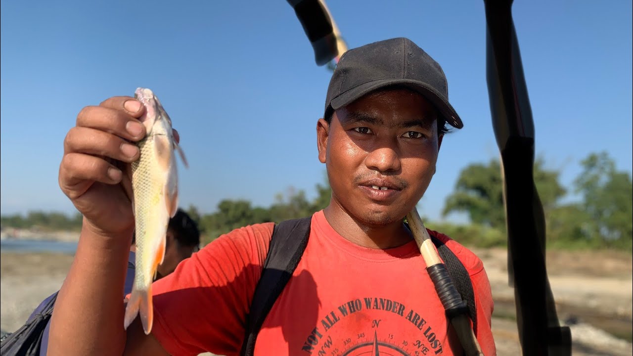 Hook and rod fishing in nepalfish fishing fishing YouTube