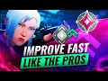 IMPROVE FAST Like The PROS! - Valorant Improvement Tips