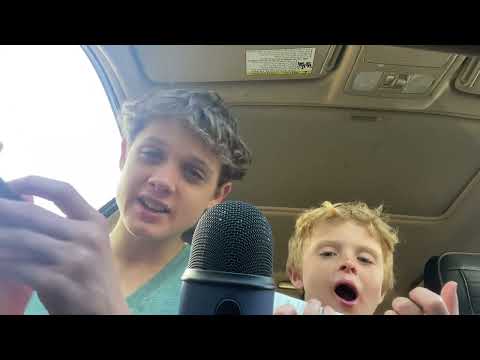 ASMR with my little brother again