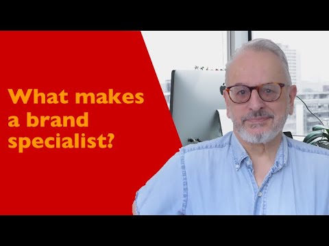 वीडियो: एक ब्रांड विशेषज्ञ क्या है?
