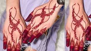 beautiful easy jewellery mehandi design || stylish amazing mehandi design || mehandi tak designs ❤️