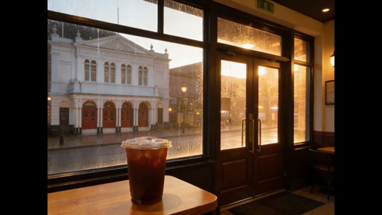 1 mins preview 💙 Cafe Chapter 1 - Quiet Cafe on a Rainy Day ☕