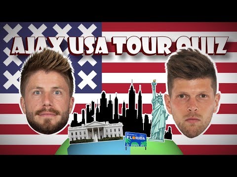 AJAX USA TOUR QUIZ #5 - 'Ik kijk hier echt nooit naar!'