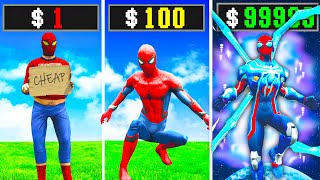 $1 SPIDERMAN to $1,000,000,000 in GTA 5