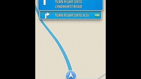 iOS6 turn by turn navigation using Maps