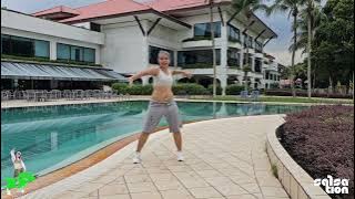Selendang Biru - Salsation® Choreography SEI Defiz Santra