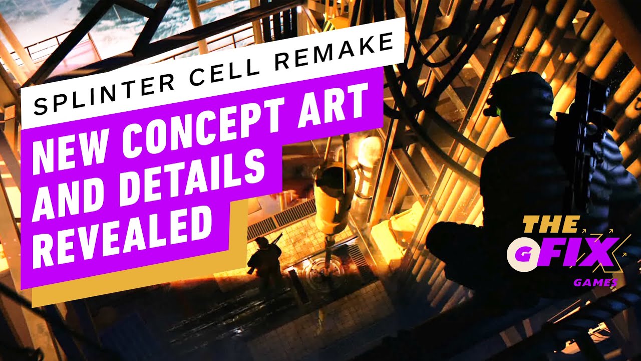 Splinter Cell remake shares concept art but still very early in