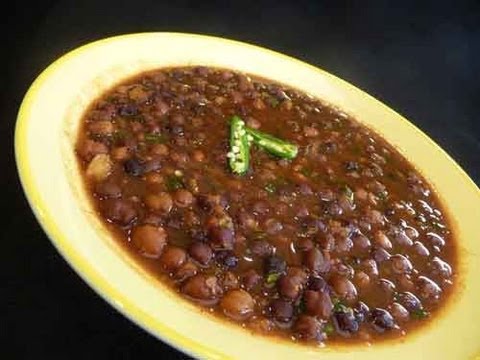 Kala Channa (Black Chick Peas Curry)